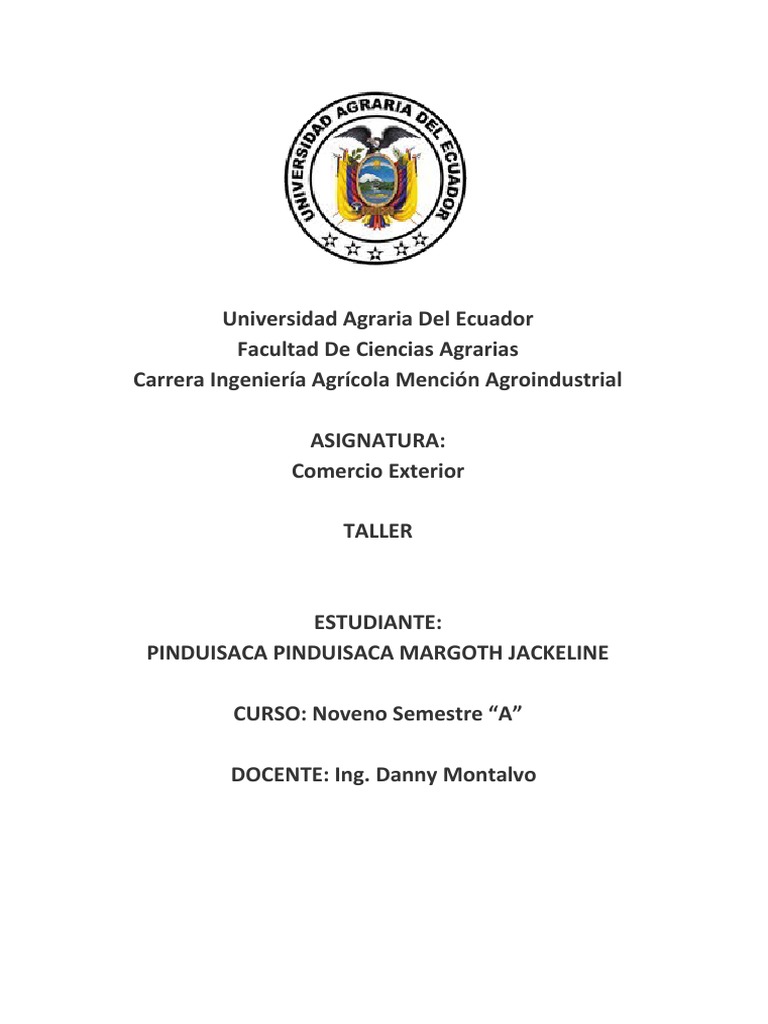 Aranceles y Comercio Exterior en Ecuador | PDF | Arancel | Ecuador