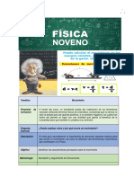 Pre-Física 9 Módulo I 2021