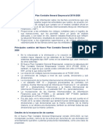 Objetivos Del Nuevo Plan Contable General Empresarial 2019