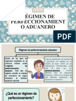 Régimen de Perfeccionamiento Aduanero