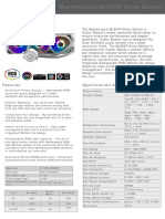 Product Sheet - MasterLiquid ML360P Silver Edition