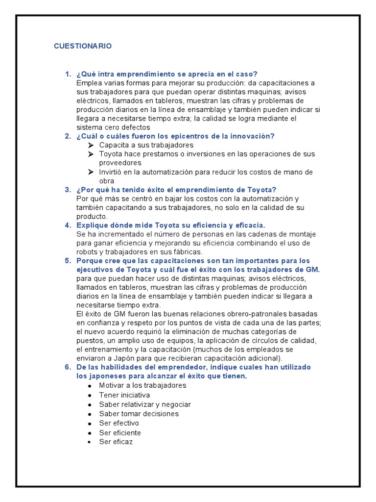 Caso Toyota Pdf