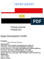 Country-Egypt: Pankaj Sharma PGDM 051