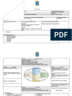 Plan de clase sobre medidas de seguridad en la natación militar