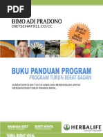 Download Buku Panduan Program Turun Berat Badan by Bimo Adi SN52072187 doc pdf