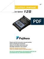 Instruction Manual: Fusion Splicer