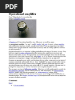Operational Amplifier