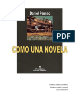 Daniel Pennac-Cómo Una Novela-Reseña de Lorena Gracia