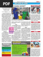 Jornal do Trem - Reciclando Lixo, Reciclando hábitos