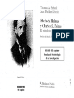 Sebeok - Sherlock Holmes y Charles Peirce. El Metodo de La Investigacion