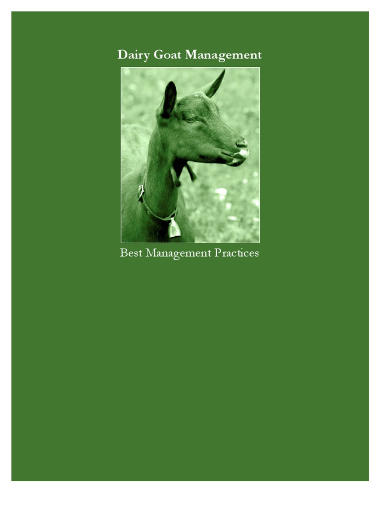 Dairy Goat Management PDF Goat Heritability