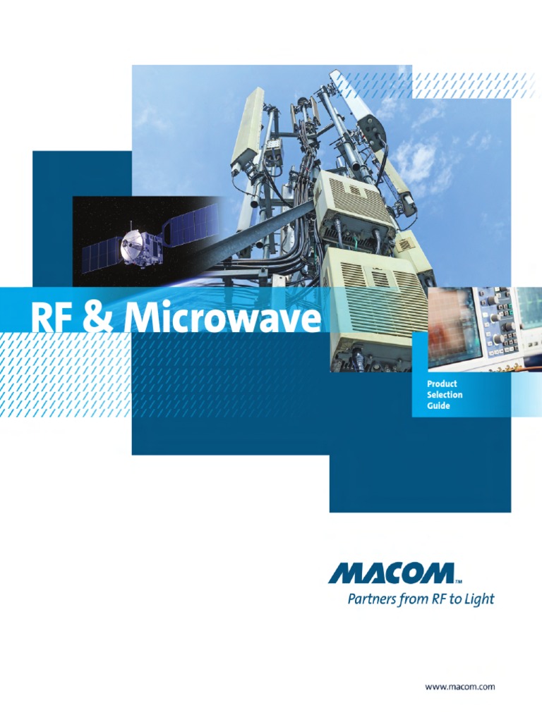 Macom RF and Microwave Portfolio | PDF | Computer Engineering ...