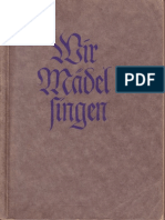 Reichsjugendfuehrung - Wir Maedel Singen - Liederbuch Des BDM (1937, 228 S., Scan, Fraktur)