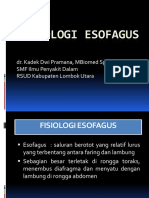 KULIAH FISIOLOGI ESOFAGUS