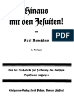 Revetzlow, Karl - Hinaus Mit Den Jesuiten (1936, 58 S., Scan-Text, Fraktur)