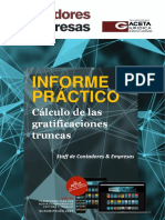 Informe Práctico: Cálculo de Las Gratificaciones Truncas