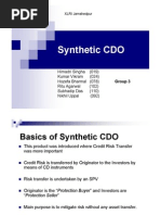 An Introduction to Synthetic CDO and Its Structure