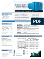 Ficha Tecnica GEN SET - 750 KW - Rev 1