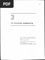 Techniques of Structured Programming and Criticisms