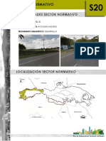 Normas urbanísticas sector S20 Pereira