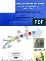 Curso de psicología educativa I: La psicopedagogía