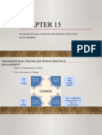 Organizational Change and Human Resource Management