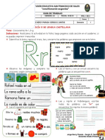 GUÍA DE LENGUA CASTELLANA CON R Y G