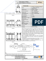 Three-Phase Sinus Filter Type LC For Various Frequency Converters