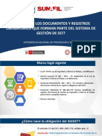 2.- Documentos y Registros Que Forman Parte Del Sgsst
