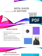 Adam Smith - David Ricardo - Keynes