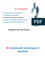 Commandes Numériques Et Robots Pour Lindustrie 4.0