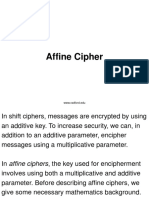 Affine Cipher: WWW - Radford.edu