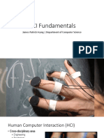 HCI Fundamentals: Interaction Design & User Experience Principles