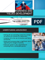 Self-Awareness and Values Development
