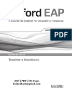 Oxford EAP A2 Elementary Teacher - S Handbook