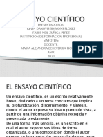 Ensayo Cientifico