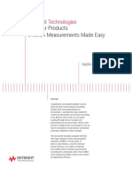 Modular Products 34980A Measurements Made Easy: Keysight Technologies