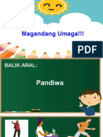 Uri NG Pandiwa Wika 10