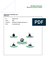 VBU Part List&Maintenance Schedule 2020-9101-000