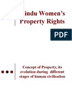 Hindu Women - S Property Rights