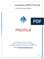 Nixit Consultants (OPC) Pvt Ltd Civil & Structural Works Profile
