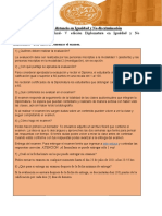 Borrador Del Examen Final - V Edición Diplomatura en Igualdad y No Discriminación