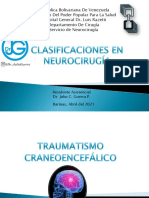 Clasificaciones Neurocirugia