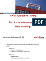 ICP-MS Chapter 4 Interferences Substances