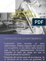CLASE 6 MAQUINAS EXCAVADORAS