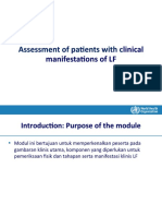 Indo Version Module 2 Presentation B - WHO MMDP Workshop - Assessment of Lymphoedema 20180715 - KMC