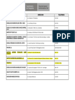 CENTROS DE INSTRUCCIÓN AUTORIZADOS POR LA DGAC