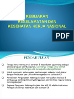 2.2.3 KEBIJAKAN K3 Nasional