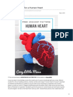 Crochet Pattern For A Human Heart: Valérie Prieur-Côté May 3, 2018