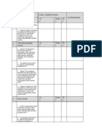 Contoh - Checklist Audit Halal Internal (5 Kriteria SJPH) | PDF